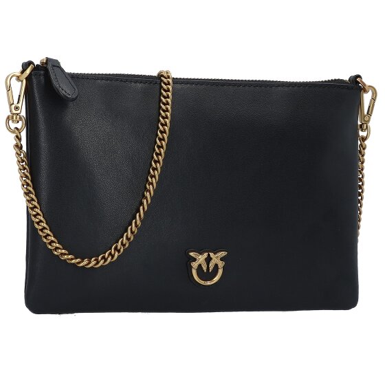 PINKO Flat Clutch Tasche Leder 24 cm
