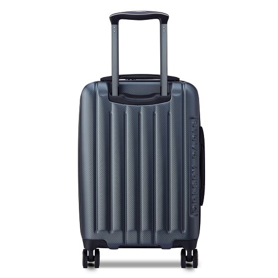 Delsey Paris Longitude 4 Rollen Kabinentrolley 55 cm mit Dehnfalte