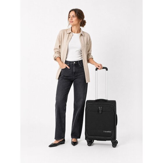 Travelite Kick Off 4 Rollen Kabinentrolley S 55 cm