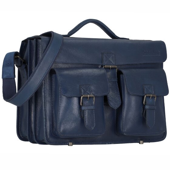 Greenland Nature Nature Aktentasche Leder  40 cm