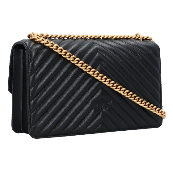 PINKO Love One Umhängetasche Leder 26.5 cm