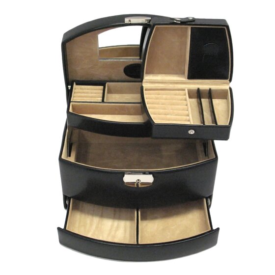 Windrose Merino Schmuckkasten 23 cm