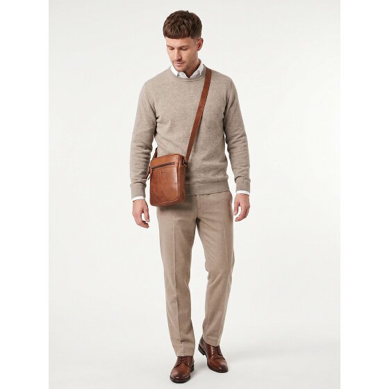 Greenburry Newport Umhängetasche Leder 19 cm