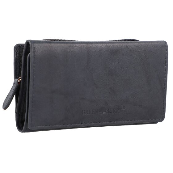 Greenburry Basic Geldbörse RFID Leder 14 cm