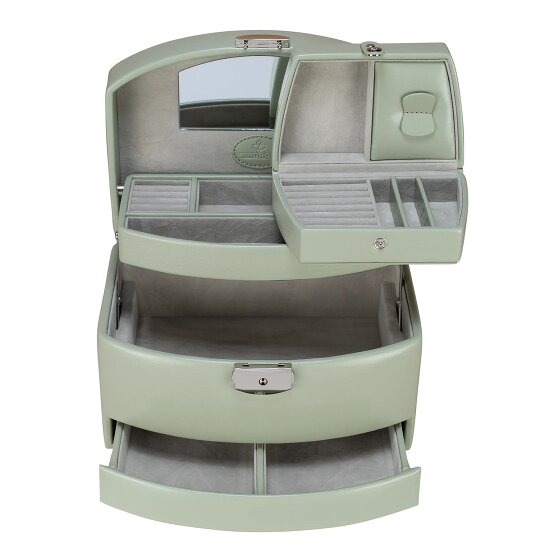 Windrose Merino Schmuckkasten 23 cm