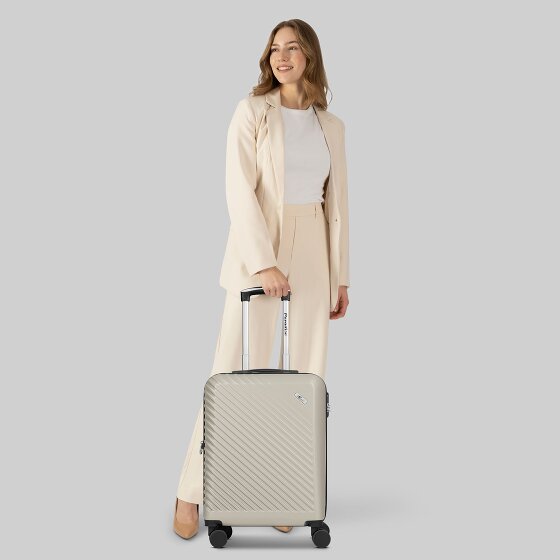 Check.In Paradise 2.0 4 Rollen Kabinentrolley S 55 cm mit Dehnfalte