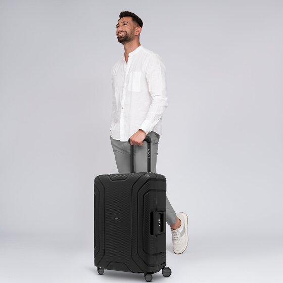 Redolz Essentials 15 4-Rollen Trolley 65 cm mit Dreipunkt-Verschluss