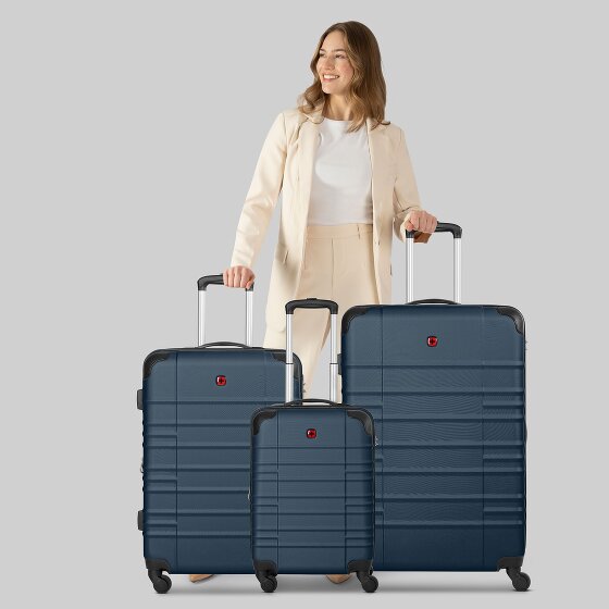 Wenger Amplar Evo 4 Rollen Kofferset 3-teilig mit Dehnfalte