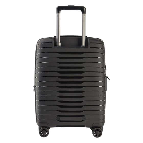 Stratic Novium 4 Rollen Kabinentrolley S 55 cm Laptopfach mit Dehnfalte