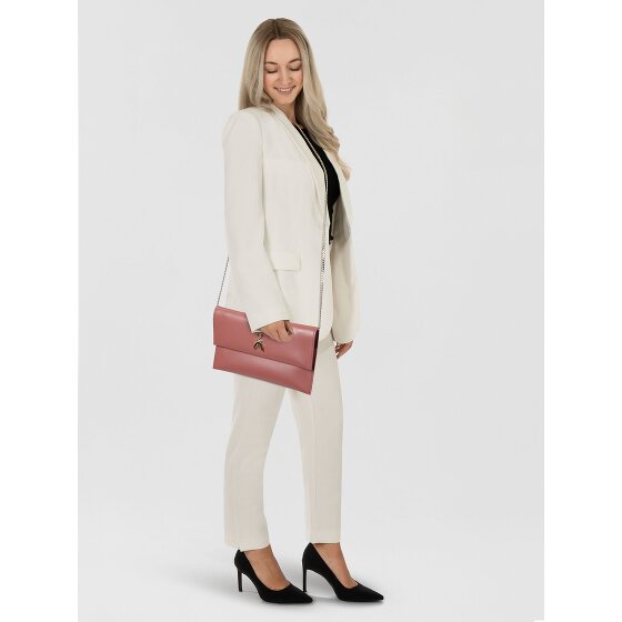 Patrizia Pepe Fly Clutch Tasche Leder 27.5 cm