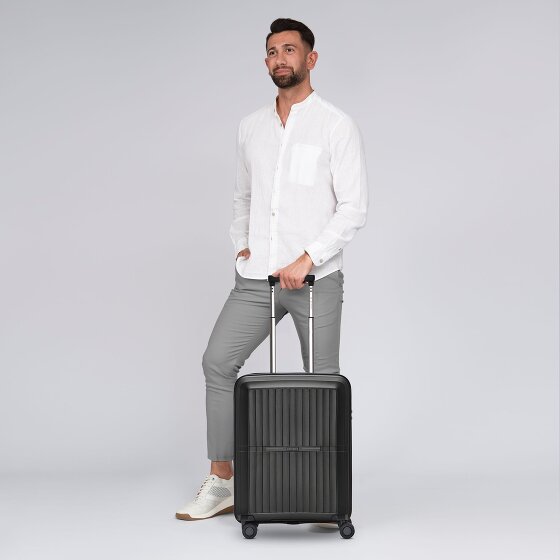 Pactastic Collection 01 4 Rollen Kabinentrolley S 55 cm mit Dehnfalte