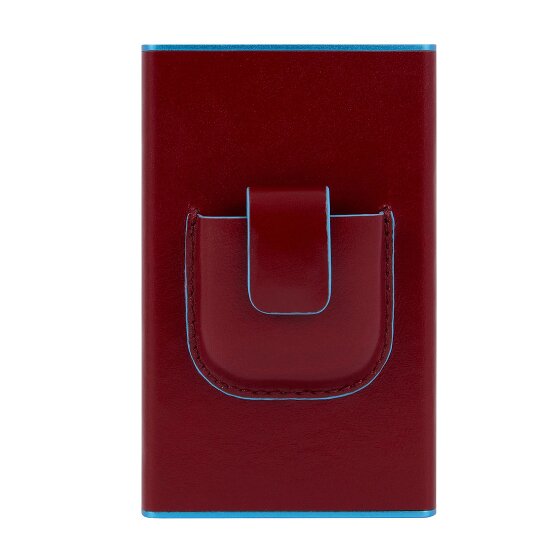 Piquadro Black Square Kreditkartenetui RFID Schutz Leder 6 cm