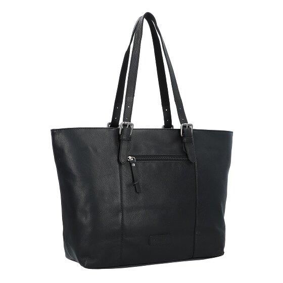 Jack Kinsky Montreal Schultertasche Leder 34 cm