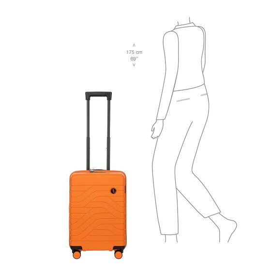 Bric's BY Ulisse 4-Rollen Kabinentrolley 55 cm