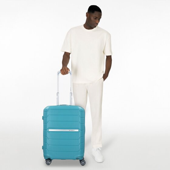 Samsonite Flux 4 Rollen Kabinentrolley 55 cm mit Dehnfalte