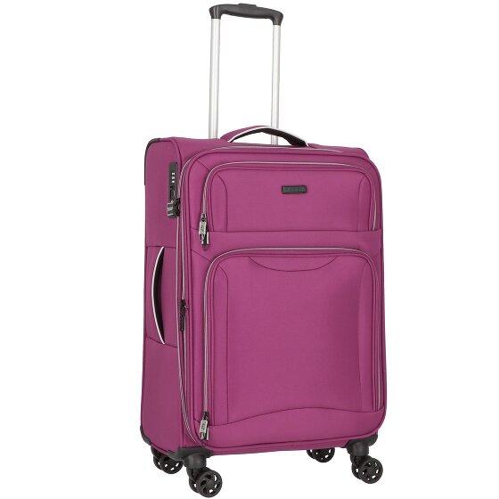 d&n Travel Line 9204 4 Rollen Kofferset 3-teilig mit Dehnfalte