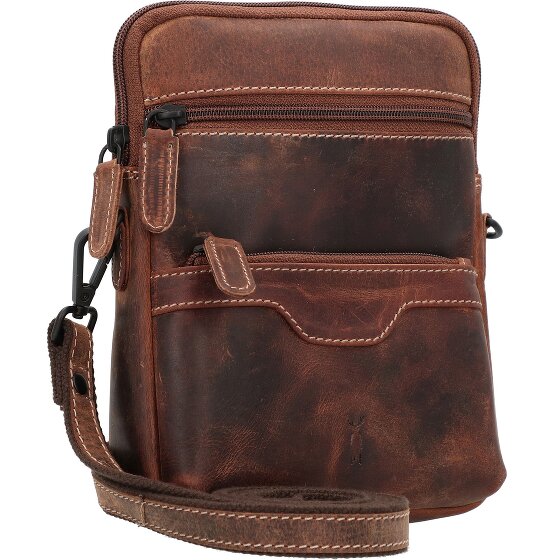 Jack Kinsky Baltimore 11 Umhängetasche Leder 16 cm