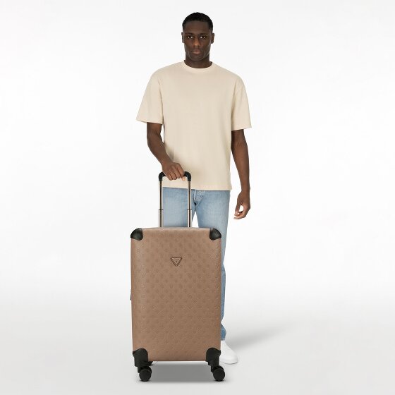 Guess Wilder 4 Rollen Trolley 64 cm mit Dehnfalte