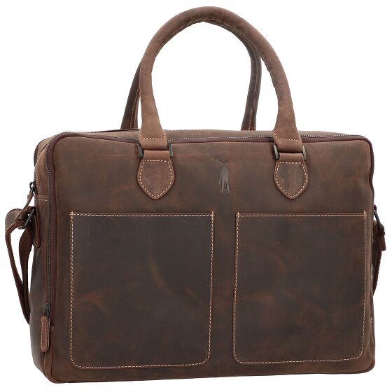 Jack Kinsky Baltimore 7 Aktentasche Leder 39 cm