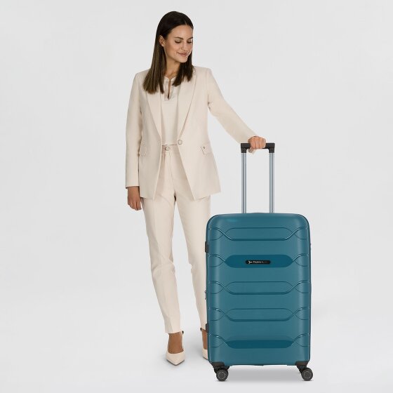 Polestream Strz by Asteroid 4 Rollen Trolley L 74 cm mit Dehnfalte