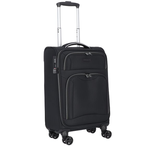 d&n Travel Line 9204 4 Rollen Kabinentrolley 55 cm