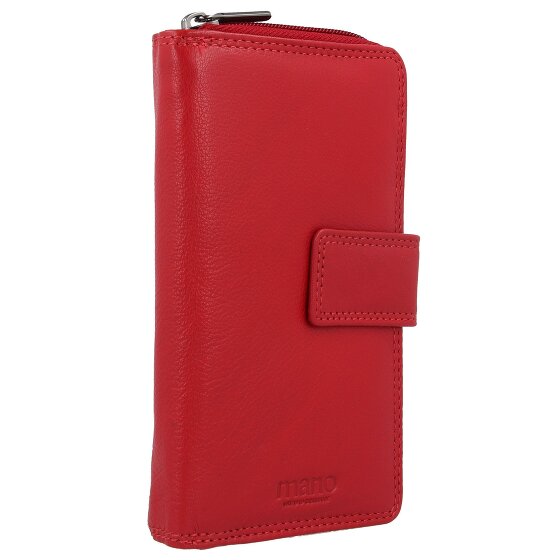 mano Donna Giulia Geldbörse Leder 10,5 cm