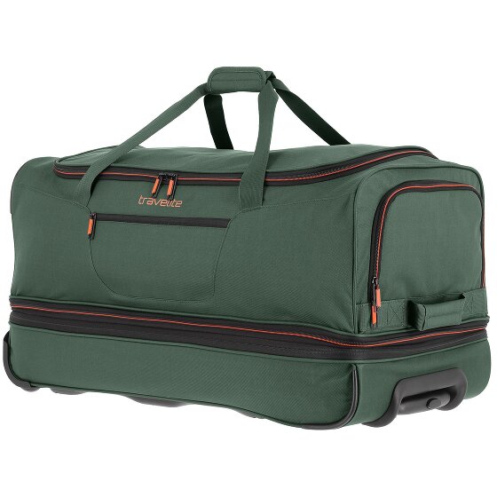Travelite Basics 2 Rollen Reisetasche 70 cm mit Dehnfalte