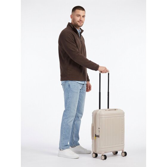 Delsey Paris Lutece 4 Rollen Kabinentrolley 55 cm mit Dehnfalte
