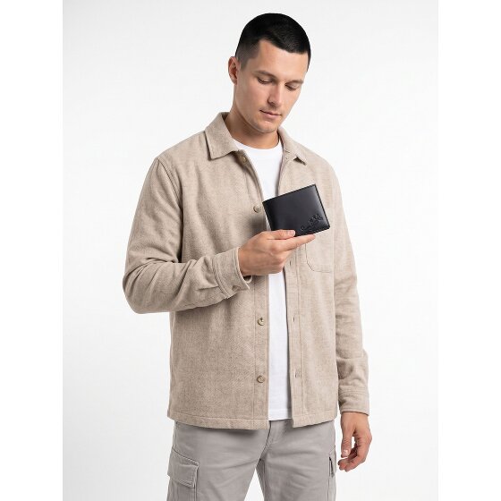 oxmox Leather Geldbörse RFID Schutz Leder 12 cm