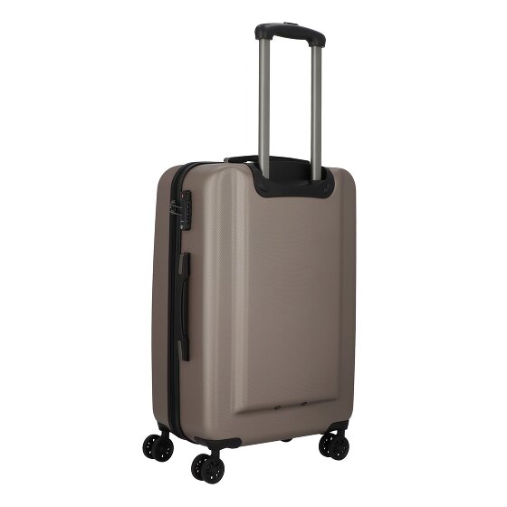 Bugatti Lima 2.0 4-Rollen Trolley 66 cm mit Doppelrollen