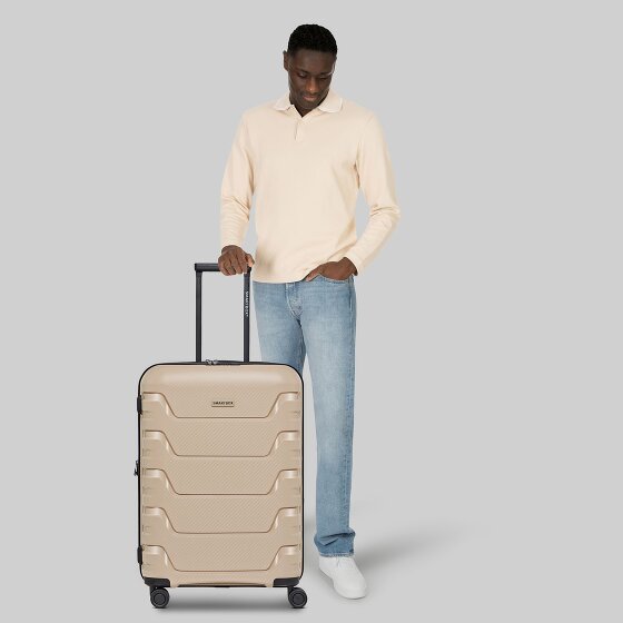 Smartbox Edition 01 4 Rollen Trolley 66 cm mit Dehnfalte