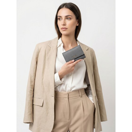 Lazarotti Bologna Leather XL Geldbörse mit Zip-Around Fach Leder 14 cm