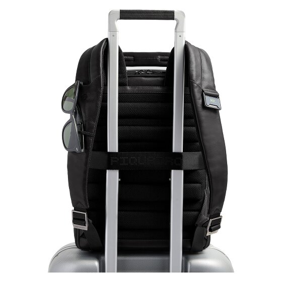 Piquadro Victor Daypack Leder 40 cm Laptopfach