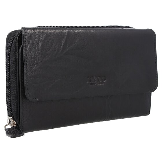 mano Donna Aurona Geldbörse RFID Leder 18 cm