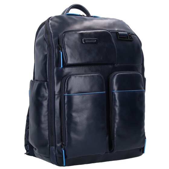 Piquadro Blue Square Revamp Rucksack RFID Leder 42 cm Laptopfach