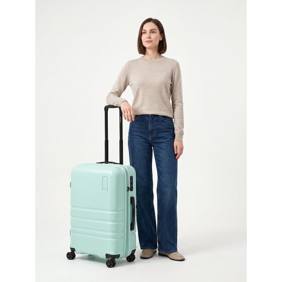 Redolz Pro ABS Medium+ 4 Rollen Trolley 65 cm mit Dehnfalte
