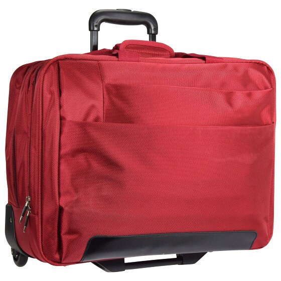 Dermata 2 Rollen Businesstrolley 37 cm Laptopfach
