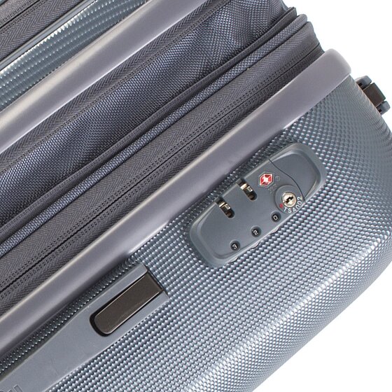 Heys Vantage 4 Rollen Kabinentrolley S 55 cm mit Dehnfalte