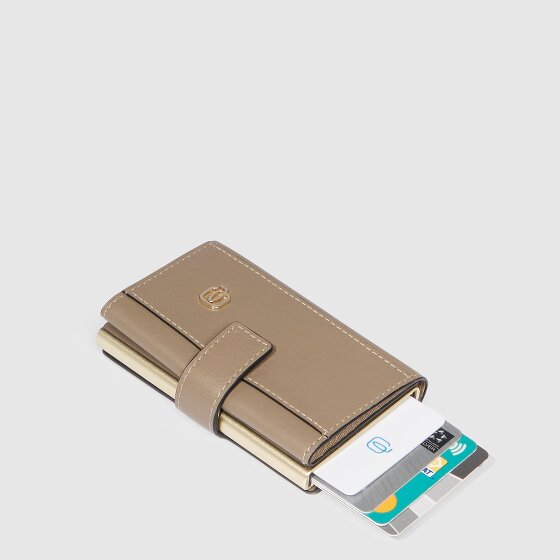 Piquadro Circle Kreditkartenetui RFID Schutz Leder 6.5 cm