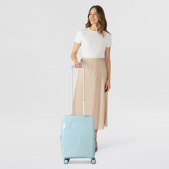 American Tourister Mickey Magic 4 Rollen Kabinentrolley 55 cm mit Dehnfalte