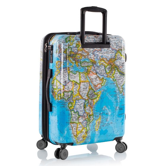 Heys Black Camo 4 Rollen Kofferset 3-teilig mit Dehnfalte