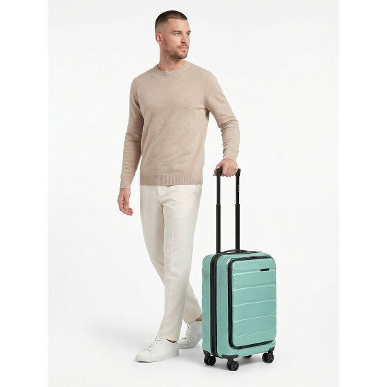 Franky Munich 4.0 4 Rollen Kabinentrolley 55 cm Laptopfach mit Dehnfalte