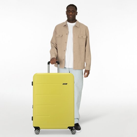 Gabol Future Plus 4 Rollen Trolley 74 cm mit Dehnfalte