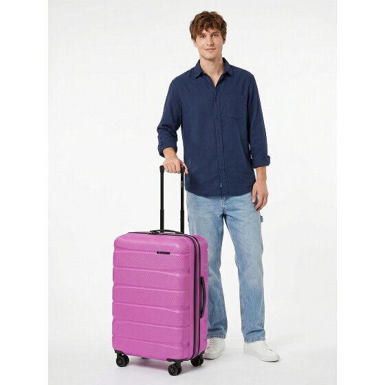 Franky Munich 4.0 4 Rollen Trolley M 66 cm mit Dehnfalte
