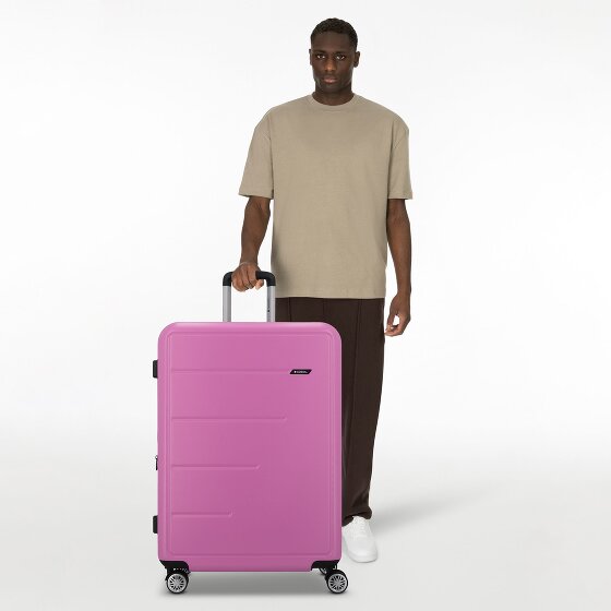 Gabol Future Plus 4 Rollen Trolley 74 cm mit Dehnfalte