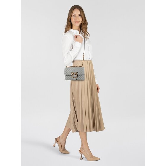PINKO Love One Umhängetasche Leder 21 cm