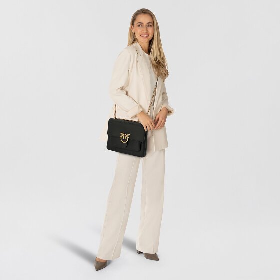 PINKO Love One Schultertasche Leder 30 cm