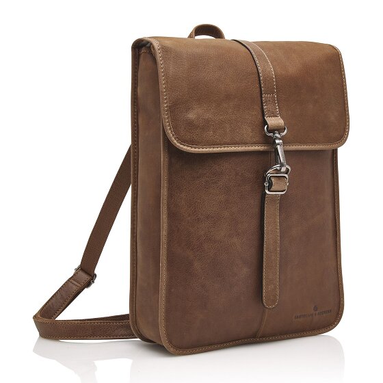 Castelijn & Beerens Carisma Rucksack RFID Leder 41 cm Laptopfach