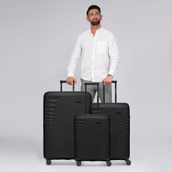 Farmhood Eco Edition 4 Rollen Kofferset 3-teilig mit Dehnfalte