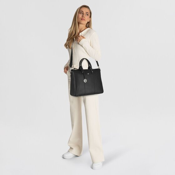 Braun Büffel Hanna Shopper Tasche Leder 39 cm Laptopfach